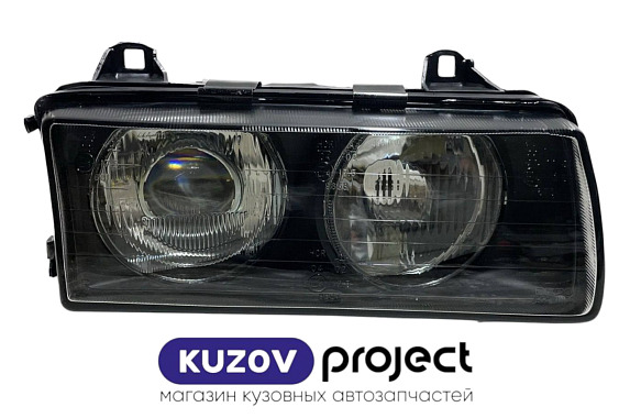 Фара правая под электрокорректор BMW E36 1990-1994 (Тайвань)