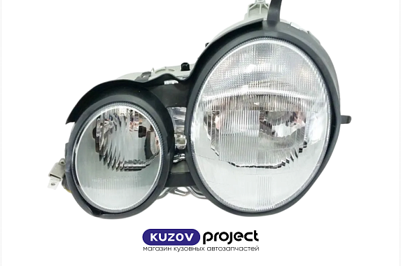 Фара с электрическим корректором Mercedes Benz E-Class W210 1995-1999 Левая (DEPO)