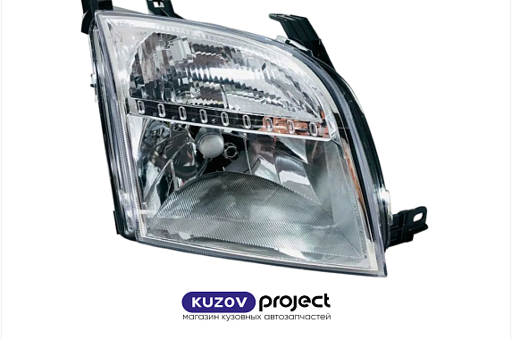 Фара правая с электрическим корректором Ford Fusion 2002-2005 (DEPO / Тайвань)