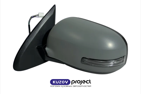 Зеркало (9к) эл/подогр/склад/повор Mitsubishi Outlander XL 2012-2022 Левое (Китай)