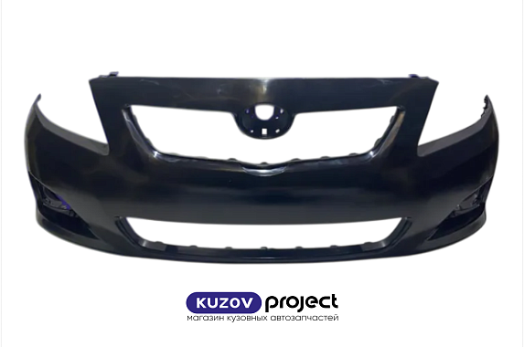 Бампер перед. без отв.под крюк Toyota Corolla 2006-2010 (Тайвань)
