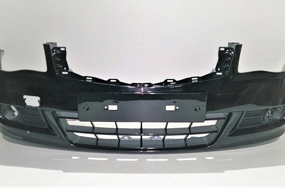 Бампер передний Nissan Almera 2012-2019 Россия Phoenix 622 GNF (Черный)