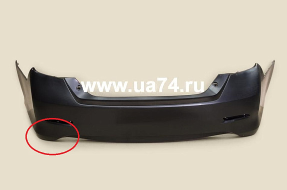Бампер задний Toyota Camry 2011-2014 (Китай / Трещина) Дисконт 20%