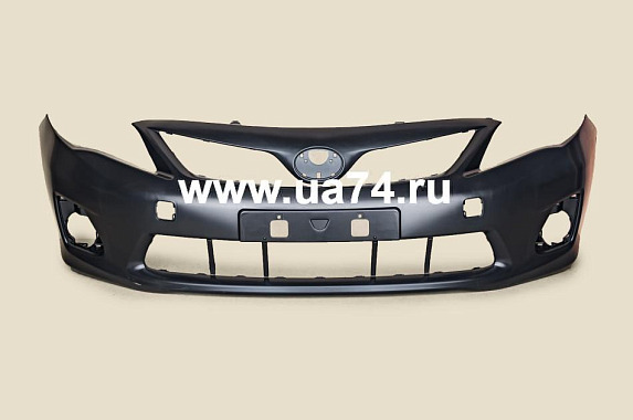 Бампер передний без омывателей Toyota Corolla 2010-2013 (Тайвань)