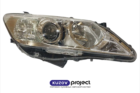 Фара правая под ксенон с электрическим корректором Toyota Camry 2011-2014 (DEPO / Тайвань)