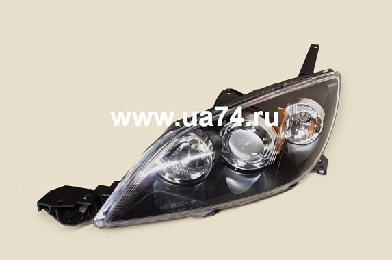 Фара левая под эл/кор. Mazda 3 2003-2009 Hatch (TYC / Тайвань)