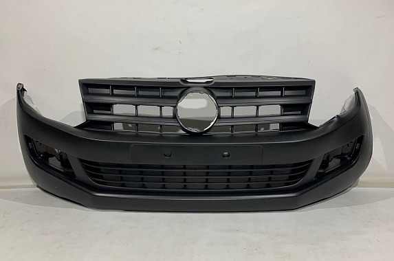 Бампер передний под ПТФ Volkswagen Amarok 2010-2017 года (Тайвань)