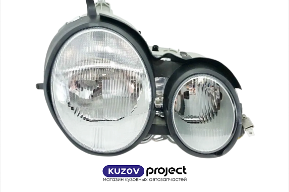 Фара с электрическим корректором Mercedes Benz E-Class W210 1995-1999 Правая (DEPO)