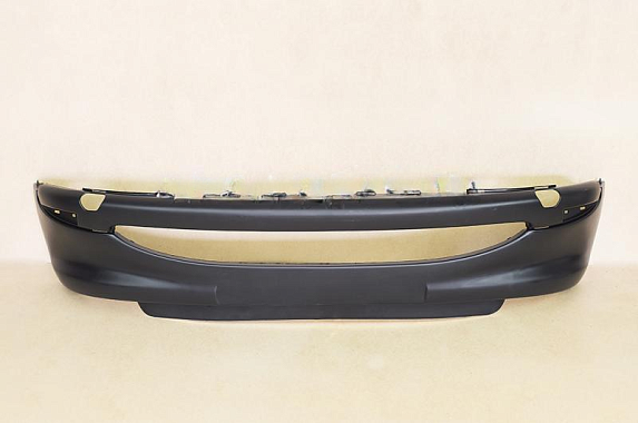 Бампер передний без птф Peugeot 206 1998-2010 HBK (Тайвань)