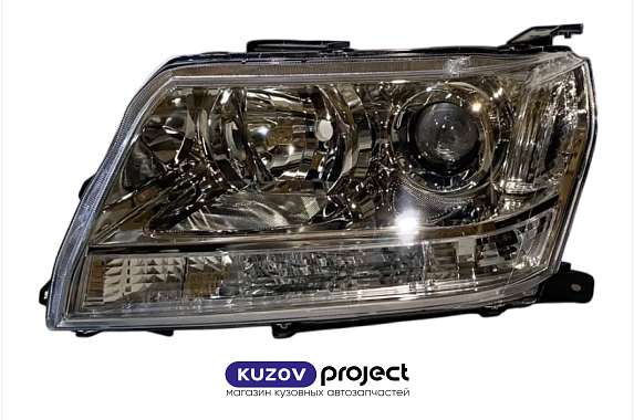 Фара левая галоген под электрический корректор Suzuki Grand Vitara 2005-2016 5D (TYC / Тайвань)