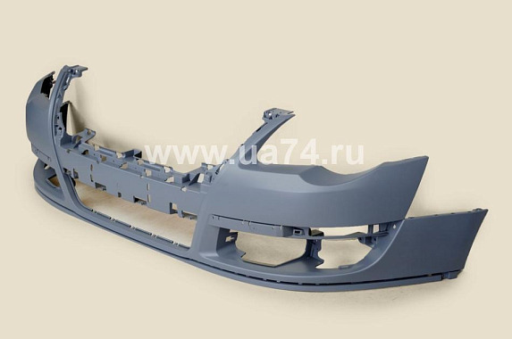 Бампер передний Volkswagen Passat (B6) 2005-2011 (EuroBump / Турция)