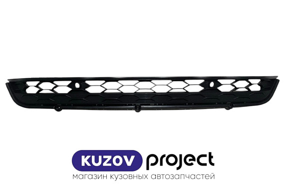 Решетка в бампер Volkswagen Tiguan 2016-2021 (Китай)