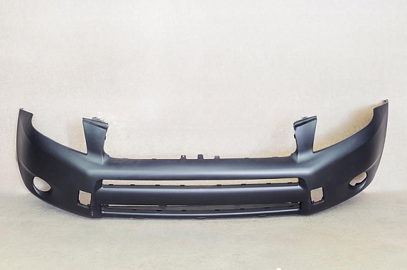 Бампер передний без расширителей Toyota Rav4 2005-2008 (Тайвань)