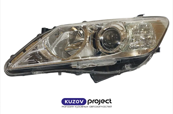 Фара левая под ксенон с электрическим корректором Toyota Camry 2011-2014 (DEPO / Тайвань)