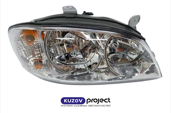 Фара под эл/кор. Kia Spectra 04- Правая (Китай)