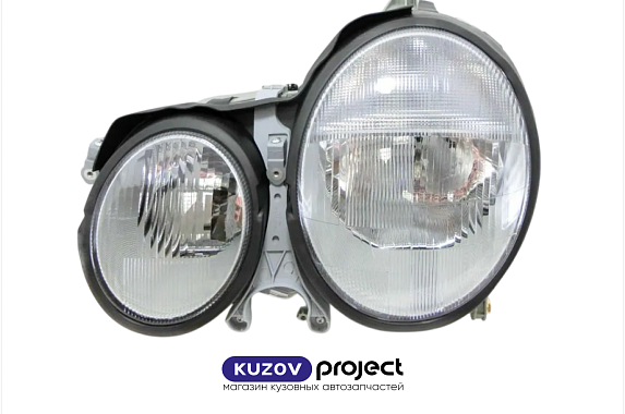 Фара под электрический корректор Mercedes E-Class W210 1999-2002 Левая (DEPO)