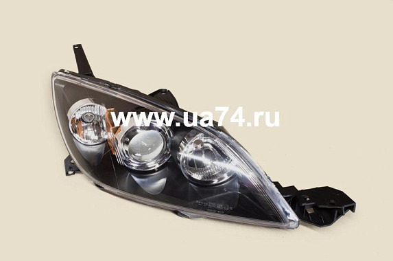 Фара правая под эл/кор. Mazda 3 2003-2009 Hatch (TYC / Тайвань)