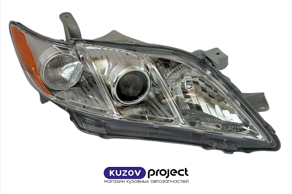 Фара под эл/кор желт.габарит Toyota Camry 06-09 Правая (Тайвань TYC)
