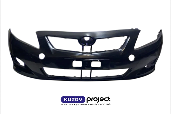 Бампер перед (2 отв. под крюк) Toyota Corolla 2006-2009 (Тайвань)