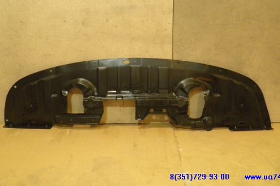 Защита под бампер Mitsubishi Lancer X 10-13 (ST-MBW5-025-C0 / SAT)